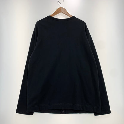 【中古品】【メンズ】 Good On グッドオン SNAP CREW SWEAT CARDIGAN スナップ クルー スウェット カーディガン アウター 145-261028-ss-05-teih サイズ：L カラー：ブラック 万代Net店
