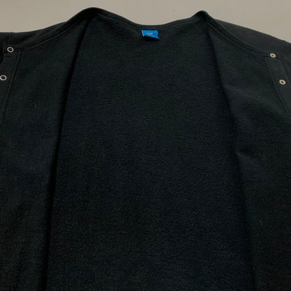 【中古品】【メンズ】 Good On グッドオン SNAP CREW SWEAT CARDIGAN スナップ クルー スウェット カーディガン アウター 145-261028-ss-05-teih サイズ：L カラー：ブラック 万代Net店