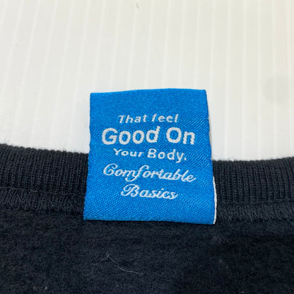【中古品】【メンズ】 Good On グッドオン SNAP CREW SWEAT CARDIGAN スナップ クルー スウェット カーディガン アウター 145-261028-ss-05-teih サイズ：L カラー：ブラック 万代Net店