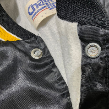 【現状渡し品】【メンズ】 Chalk Line チョークライン 80's-90's NYLON STADIUM JACKET 80-90年代 ナイロン スタジアムジャケット アウター スタジャン 145-261028-ss-06-teih サイズ：M カラー：ブラック 万代Net店
