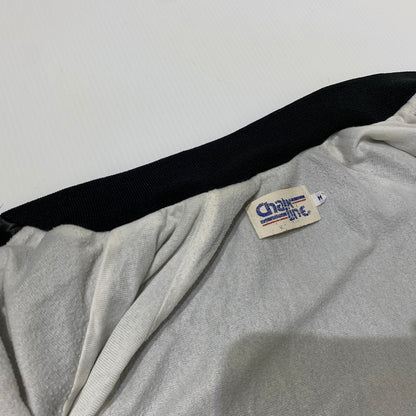 【現状渡し品】【メンズ】 Chalk Line チョークライン 80's-90's NYLON STADIUM JACKET 80-90年代 ナイロン スタジアムジャケット アウター スタジャン 145-261028-ss-06-teih サイズ：M カラー：ブラック 万代Net店