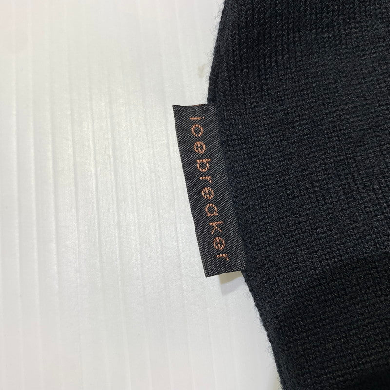 【中古品】【メンズ】 icebreaker アイスブレーカー HALF ZIP SWEATER ハーフジップセーター トップス ニット 145-261028-ss-04-teih サイズ：L カラー：ブラック 万代Net店
