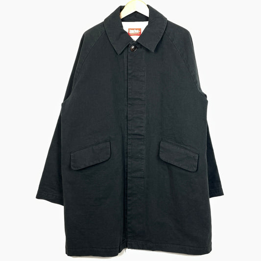 【現状渡し品】【メンズ】 GROWN IN THE SUN グローン イン ザ サン BAL-COLLAR COAT バル カラー アウター 140-261021-sa-10-teih サイズ：3 カラー：ブラック 万代Net店