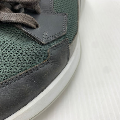 【中古品】【メンズ】 PRADA プラダ LEATHER SNEAKERS 4E2816 レザー スニーカー 靴 プラダスポーツ シューズ 162-261023-ko-03-teih サイズ：7 カラー：グリーン系 万代Net店