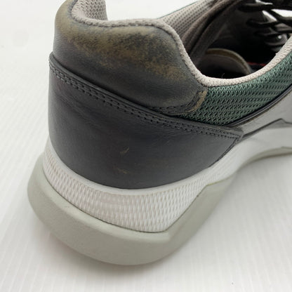 【中古品】【メンズ】 PRADA プラダ LEATHER SNEAKERS 4E2816 レザー スニーカー 靴 プラダスポーツ シューズ 162-261023-ko-03-teih サイズ：7 カラー：グリーン系 万代Net店