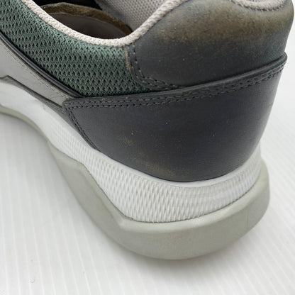 【中古品】【メンズ】 PRADA プラダ LEATHER SNEAKERS 4E2816 レザー スニーカー 靴 プラダスポーツ シューズ 162-261023-ko-03-teih サイズ：7 カラー：グリーン系 万代Net店