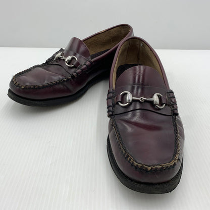【現状渡し品】【メンズ】 G.H.BASS ジーエイチバス WEEJUNS LEATHER LOAFER ウィージャンズ レザー ローファー 靴 シューズ 164-261023-ko-01-teih サイズ：8.5 カラー：ワイン 万代Net店