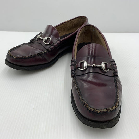 【現状渡し品】【メンズ】 G.H.BASS ジーエイチバス WEEJUNS LEATHER LOAFER ウィージャンズ レザー ローファー 靴 シューズ 164-261023-ko-01-teih サイズ：8.5 カラー：ワイン 万代Net店