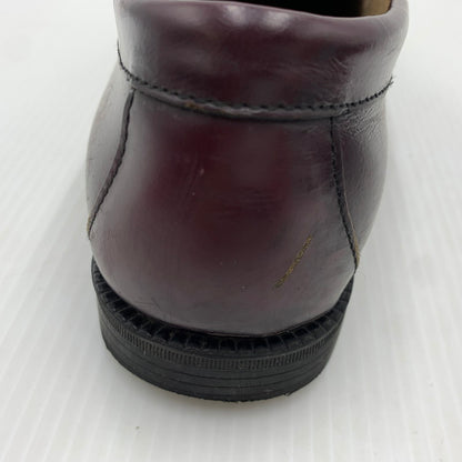 【現状渡し品】【メンズ】 G.H.BASS ジーエイチバス WEEJUNS LEATHER LOAFER ウィージャンズ レザー ローファー 靴 シューズ 164-261023-ko-01-teih サイズ：8.5 カラー：ワイン 万代Net店