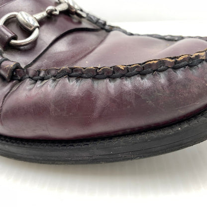 【現状渡し品】【メンズ】 G.H.BASS ジーエイチバス WEEJUNS LEATHER LOAFER ウィージャンズ レザー ローファー 靴 シューズ 164-261023-ko-01-teih サイズ：8.5 カラー：ワイン 万代Net店
