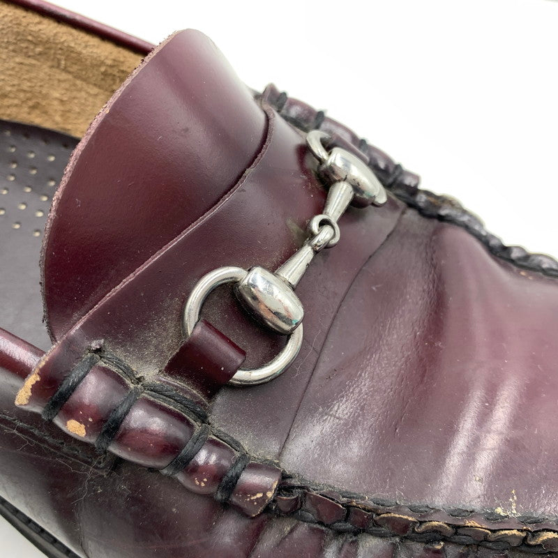 【現状渡し品】【メンズ】 G.H.BASS ジーエイチバス WEEJUNS LEATHER LOAFER ウィージャンズ レザー ローファー 靴 シューズ 164-261023-ko-01-teih サイズ：8.5 カラー：ワイン 万代Net店