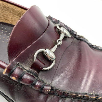 【現状渡し品】【メンズ】 G.H.BASS ジーエイチバス WEEJUNS LEATHER LOAFER ウィージャンズ レザー ローファー 靴 シューズ 164-261023-ko-01-teih サイズ：8.5 カラー：ワイン 万代Net店
