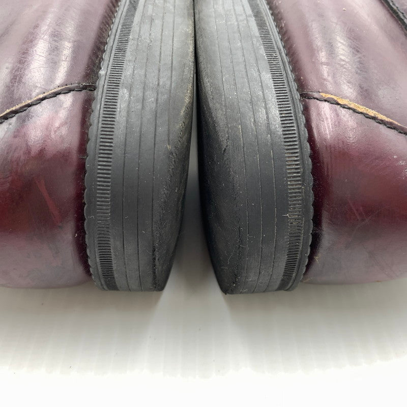 【現状渡し品】【メンズ】 G.H.BASS ジーエイチバス WEEJUNS LEATHER LOAFER ウィージャンズ レザー ローファー 靴 シューズ 164-261023-ko-01-teih サイズ：8.5 カラー：ワイン 万代Net店