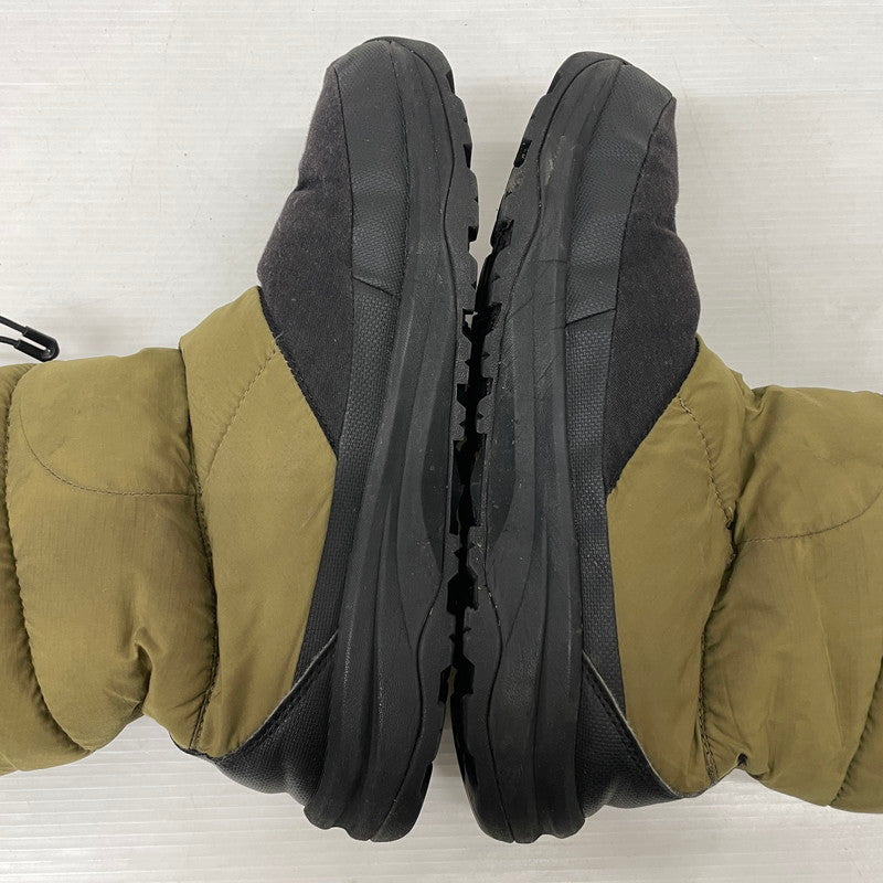 【中古品】【メンズ】 THE NORTH FACE ザ・ノースフェイス NUPTSE DOWN BOOTIE NF51877 ヌプシ ダウンブーツ 靴 ウィンターブーツ 164-261029-yo-13-teih サイズ：28cm カラー：カーキ/ブラック 万代Net店