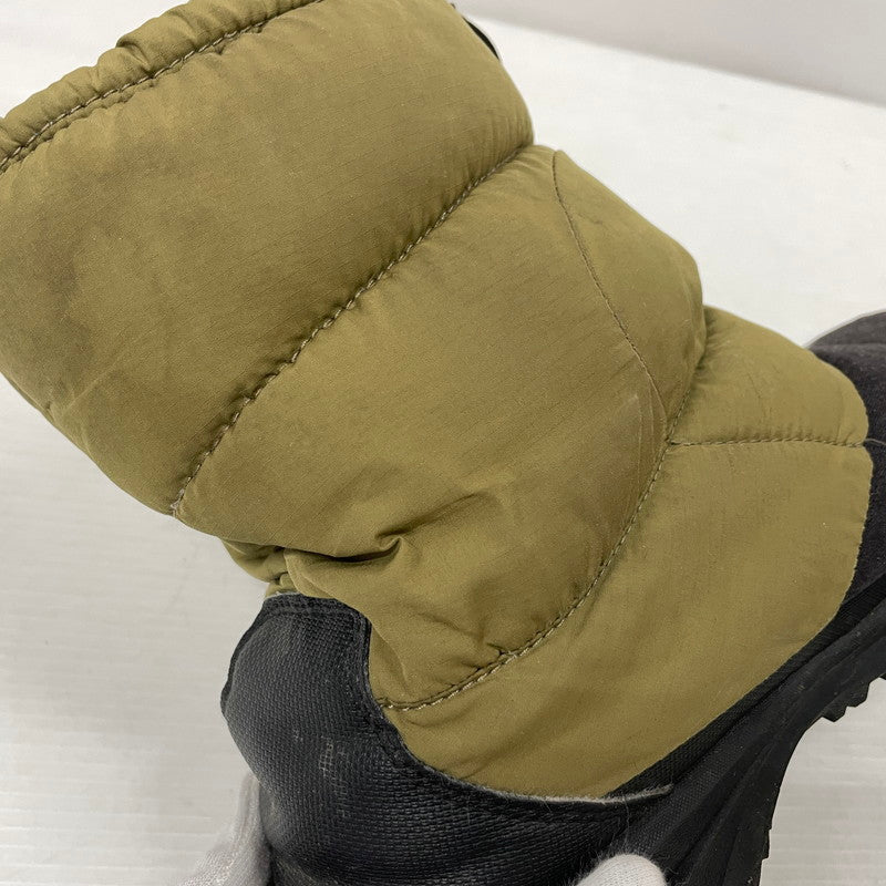 【中古品】【メンズ】 THE NORTH FACE ザ・ノースフェイス NUPTSE DOWN BOOTIE NF51877 ヌプシ ダウンブーツ 靴 ウィンターブーツ 164-261029-yo-13-teih サイズ：28cm カラー：カーキ/ブラック 万代Net店