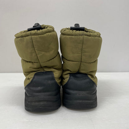 【中古品】【メンズ】 THE NORTH FACE ザ・ノースフェイス NUPTSE DOWN BOOTIE NF51877 ヌプシ ダウンブーツ 靴 ウィンターブーツ 164-261029-yo-13-teih サイズ：28cm カラー：カーキ/ブラック 万代Net店