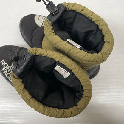 【中古品】【メンズ】 THE NORTH FACE ザ・ノースフェイス NUPTSE DOWN BOOTIE NF51877 ヌプシ ダウンブーツ 靴 ウィンターブーツ 164-261029-yo-13-teih サイズ：28cm カラー：カーキ/ブラック 万代Net店