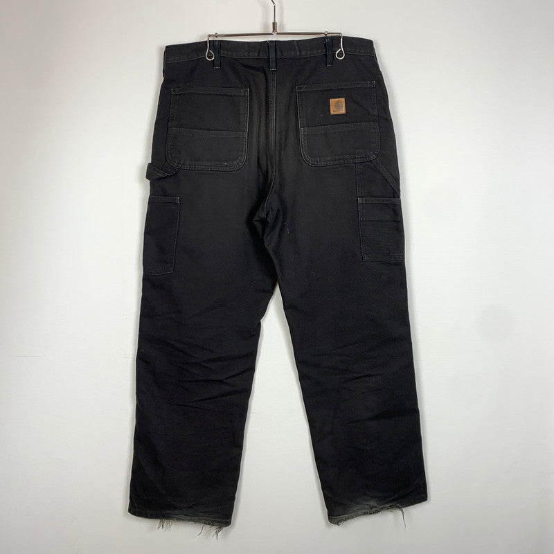 【中古品】【メンズ】 Carhartt カーハート DUCK PAINTER PANTS MADE IN MEXICO B11BLK ダック ペインターパンツ ボトムス メキシコ製 156-261028-ss-14-teih サイズ：36 カラー：ブラック 万代Net店
