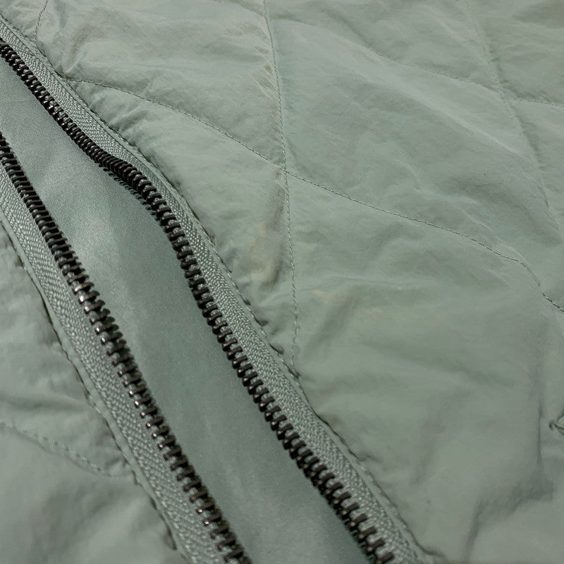 【中古品】【メンズ】 Stussy ステューシー DIAMOND QUILTED VEST ダイヤモンド キルティングベスト アウター ダウンベスト 142-261028-ss-01-teih サイズ：L カラー：ライトグリーン 万代Net店