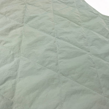 【中古品】【メンズ】 Stussy ステューシー DIAMOND QUILTED VEST ダイヤモンド キルティングベスト アウター ダウンベスト 142-261028-ss-01-teih サイズ：L カラー：ライトグリーン 万代Net店