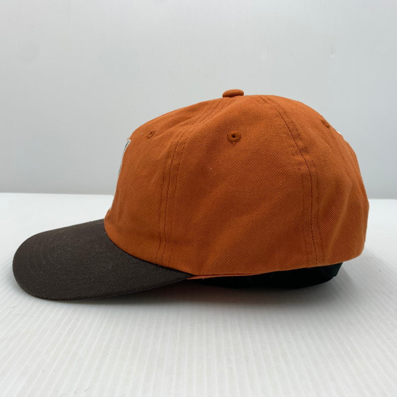 【中古品】【メンズ】 STUSSY ステューシー VINTAGE S LOW PRO CAP ヴィンテージ エス ロープロ キャップ 帽子 コットンキャップ 185-261023-ko-05-teih カラー：オレンジ/ブラウン 万代Net店