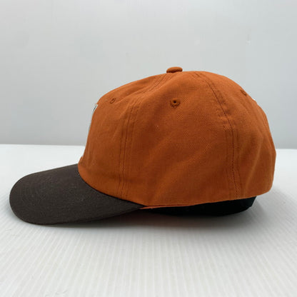 【中古品】【メンズ】 STUSSY ステューシー VINTAGE S LOW PRO CAP ヴィンテージ エス ロープロ キャップ 帽子 コットンキャップ 185-261023-ko-05-teih カラー：オレンジ/ブラウン 万代Net店