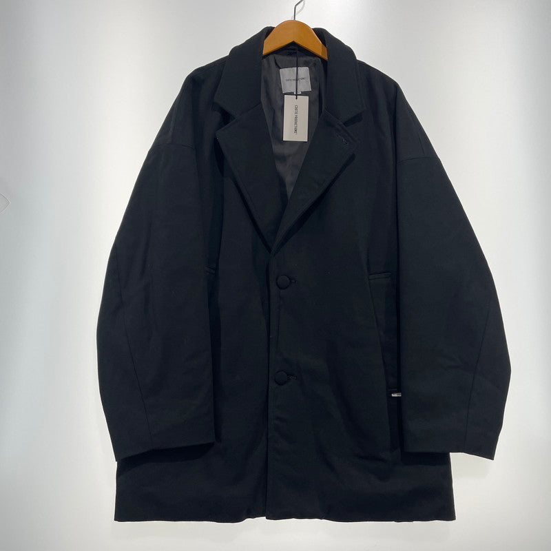 【中古品】【メンズ】 COOTIE PRODUCTIONS クーティープロダクションズ COTTON CANVAS PADDED SHORT COAT CTE-25A214 コットンキャンバス パテッド ショートコート アウター 142-261020-yo-09-teih サイズ：L カラー：ブラック 万代Net店