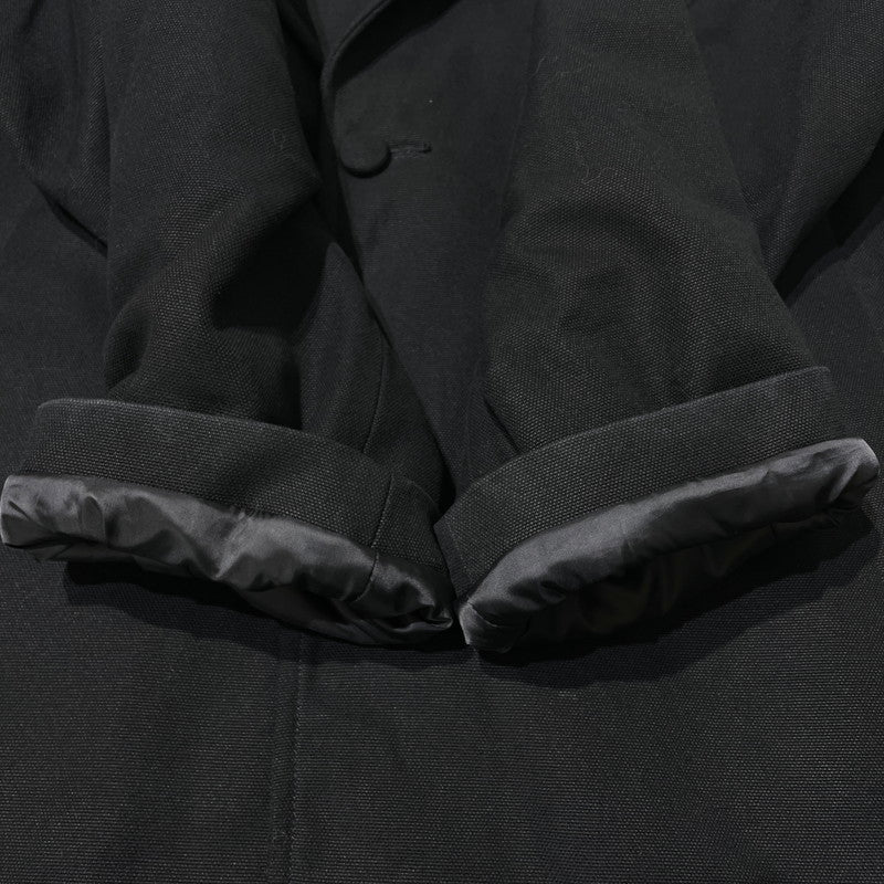 【中古品】【メンズ】 COOTIE PRODUCTIONS クーティープロダクションズ COTTON CANVAS PADDED SHORT COAT CTE-25A214 コットンキャンバス パテッド ショートコート アウター 142-261020-yo-09-teih サイズ：L カラー：ブラック 万代Net店