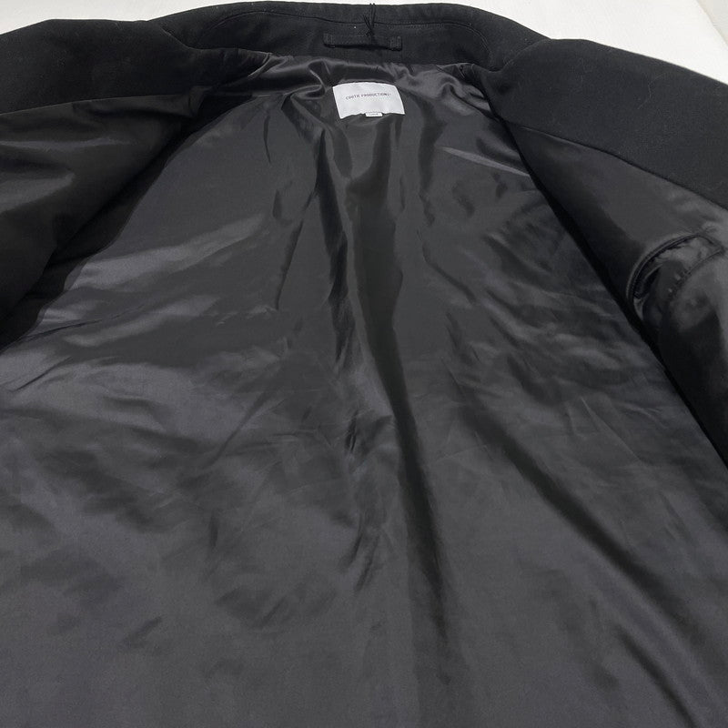 【中古品】【メンズ】 COOTIE PRODUCTIONS クーティープロダクションズ COTTON CANVAS PADDED SHORT COAT CTE-25A214 コットンキャンバス パテッド ショートコート アウター 142-261020-yo-09-teih サイズ：L カラー：ブラック 万代Net店