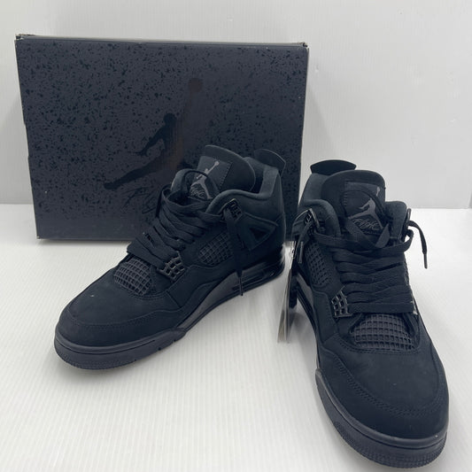 【中古品】【メンズ】 NIKE ナイキ AIR JORDAN 4 RETRO OG "BLACK CAT" FV5029-010 エア ジョーダン フォー レトロ オージー ブラック キャット スニーカー 靴 160-261021-sa-30-teih サイズ：29cm カラー：ブラック 万代Net店