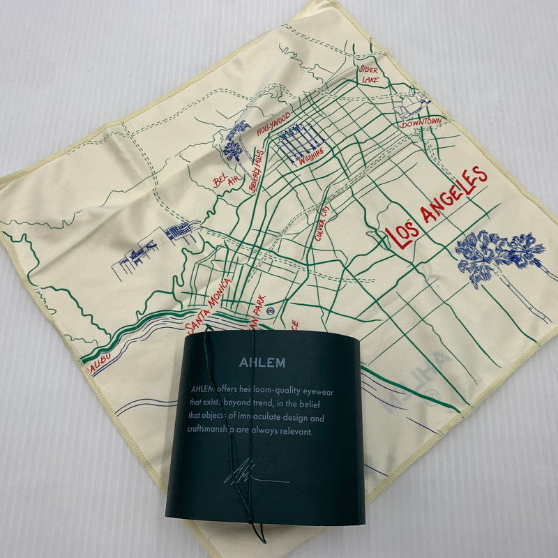 【中古品】【メンズ】 AHLEM アーレム LE MARAIS NOVEMBERLIGHT ル マレ ノヴェンバーライト サングラス アイウェア メガネ 203-261023-ko-12-teih サイズ：45□25 カラー：クリア 万代Net店