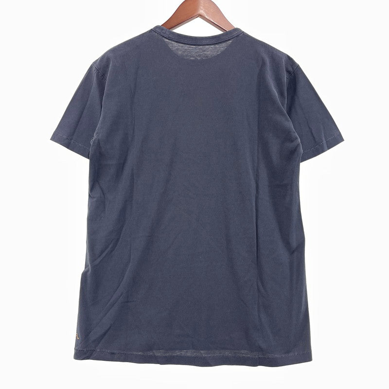 【中古品】【メンズ】 RRL ダブルアールエル OVERDYE COTTON S/S POCKET TEE オーバーダイ コットン ショートスリーブ ポケット Tシャツ 半袖 トップス 145-261020-yo-07-teih サイズ：S カラー：ネイビー 万代Net店