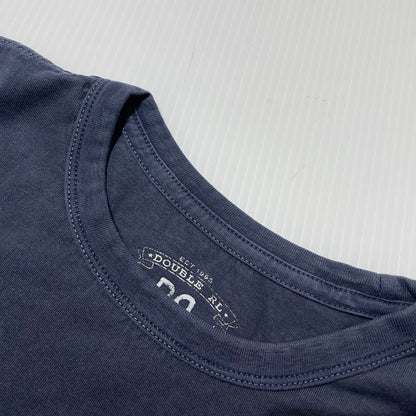 【中古品】【メンズ】 RRL ダブルアールエル OVERDYE COTTON S/S POCKET TEE オーバーダイ コットン ショートスリーブ ポケット Tシャツ 半袖 トップス 145-261020-yo-07-teih サイズ：S カラー：ネイビー 万代Net店