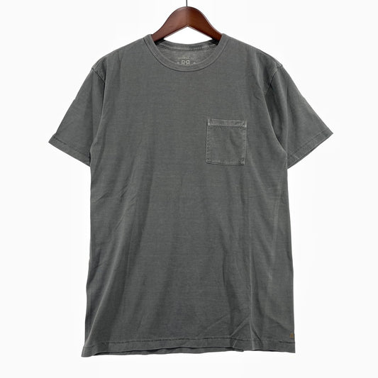 【中古品】【メンズ】 RRL ダブルアールエル OVERDYE COTTON S/S POCKET TEE オーバーダイ コットン ショートスリーブ ポケット Tシャツ 半袖 トップス 145-261020-yo-06-teih サイズ：S カラー：グリーン 万代Net店