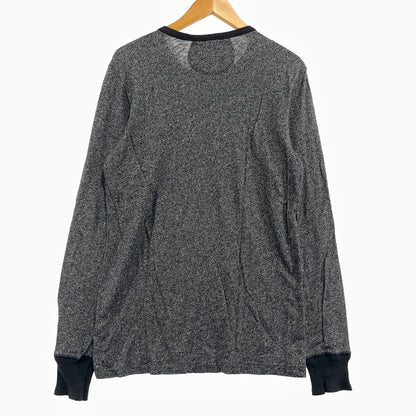 【中古品】【メンズ】 RRL ダブルアールエル HENLEY NECK COTTON LS TEE 3775279 ヘンリーネック コットン ロングスリーブ Tシャツ 長袖 トップス 145-261020-yo-03-teih サイズ：S カラー：グレー 万代Net店