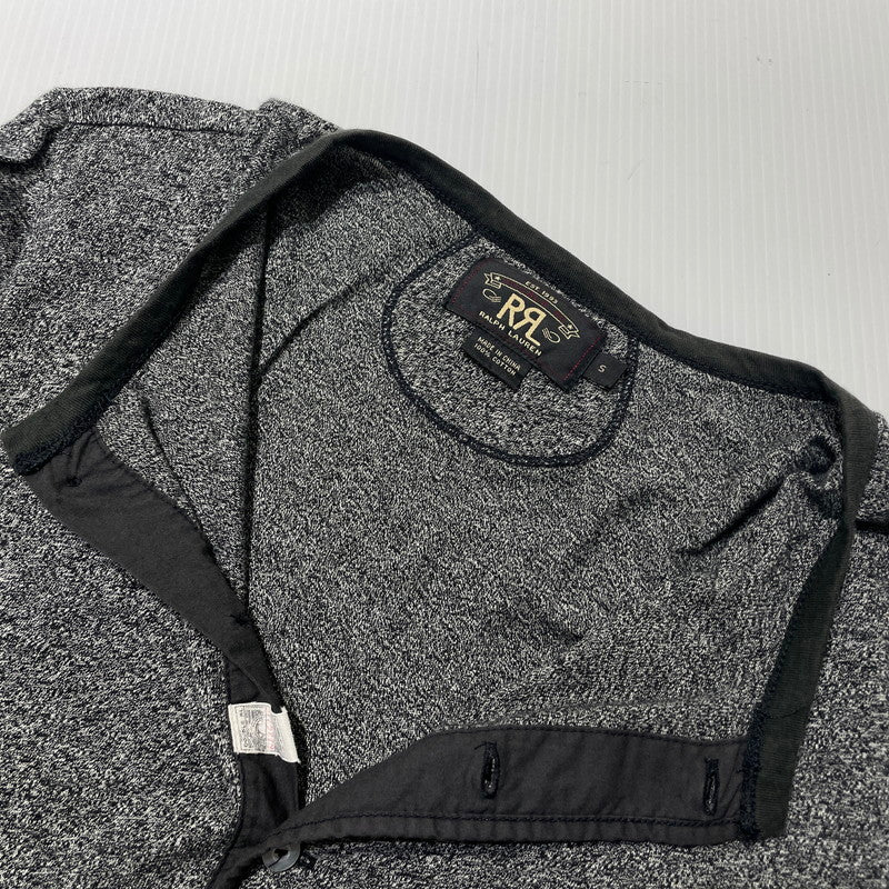 【中古品】【メンズ】 RRL ダブルアールエル HENLEY NECK COTTON LS TEE 3775279 ヘンリーネック コットン ロングスリーブ Tシャツ 長袖 トップス 145-261020-yo-03-teih サイズ：S カラー：グレー 万代Net店