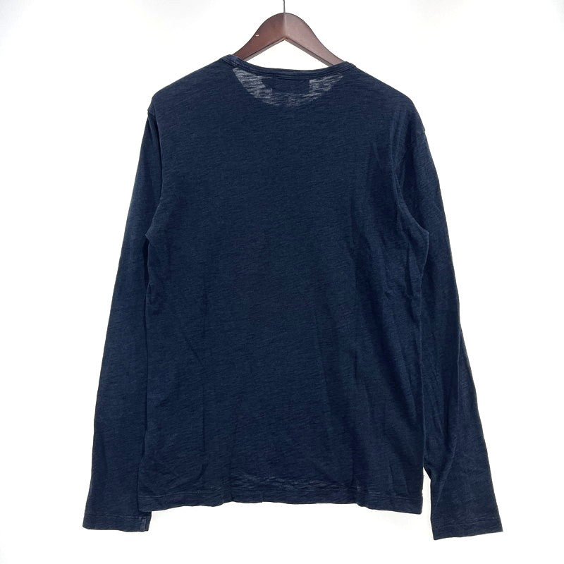 【中古品】【メンズ】 RRL ダブルアールエル INDIGO DYE COTTON L/S TEE インディゴ ダイ コットン ロングスリーブ Tシャツ 長袖 トップス 145-261020-yo-05-teih サイズ：S カラー：インディゴ 万代Net店