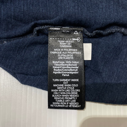 【中古品】【メンズ】 RRL ダブルアールエル INDIGO DYE COTTON L/S TEE インディゴ ダイ コットン ロングスリーブ Tシャツ 長袖 トップス 145-261020-yo-05-teih サイズ：S カラー：インディゴ 万代Net店