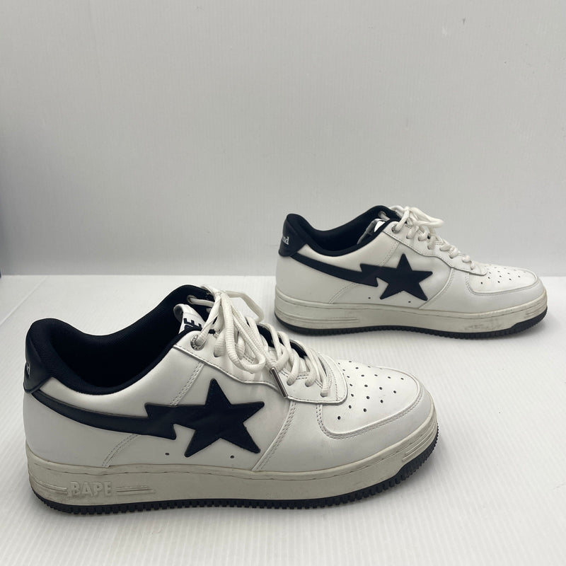 【中古品】【メンズ】 A BATHING APE アベイシングエイプ × JJJJound BAPE STA スニーカー 靴 162-261021-sa-28-teih サイズ：28cm カラー：ホワイト 万代Net店