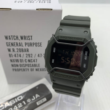 【中古品】【メンズ】 NEXUSVII. ネクサスセブン × G-SHOCK ジーショック 別注 コラボ EXCLUSIVELY FOR URBAN RESEARCH DW5600NX7URUM03 アーバンリサーチ ウォッチ 腕時計 ミリタリー 196-261023-ko-11-teih カラー：カーキ 万代Net店
