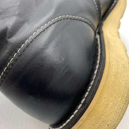 【中古品】【メンズ】 REDWING レッドウィング CLASSIC ROUND TOE BOOTS 8165 クラシック ラウンド トゥ ブーツ 靴 ワークブーツ 164-261023-ko-02-teih サイズ：8D カラー：ブラック 万代Net店