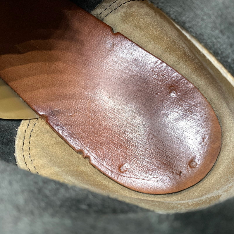 【中古品】【メンズ】 REDWING レッドウィング CLASSIC ROUND TOE BOOTS 8165 クラシック ラウンド トゥ ブーツ 靴 ワークブーツ 164-261023-ko-02-teih サイズ：8D カラー：ブラック 万代Net店