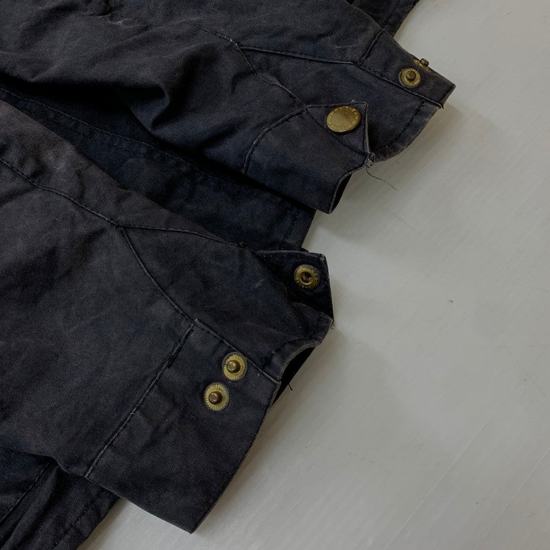 【中古品】【メンズ】 Barbour バブアー A7 INTERNATIONAL OILED JACKET インターナショナル オイルド ジャケット アウター 141-261028-ss-08-teih サイズ：C36/※腰ベルト欠損 カラー：ブラック系 万代Net店