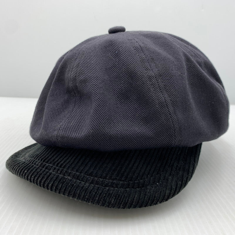 【中古品】【メンズ】 FREEWHEELERS UNION SPECIAL OVERALLS フリーホイーラーズ ユニオンスペシャルオーバーオールズ CASQUETTE HAT 2137001 キャスケット ハット 帽子 ヴィンテージモチーフ 185-261023-ko-06-teih サイズ：F カラー：ブラック表記 万代Net店