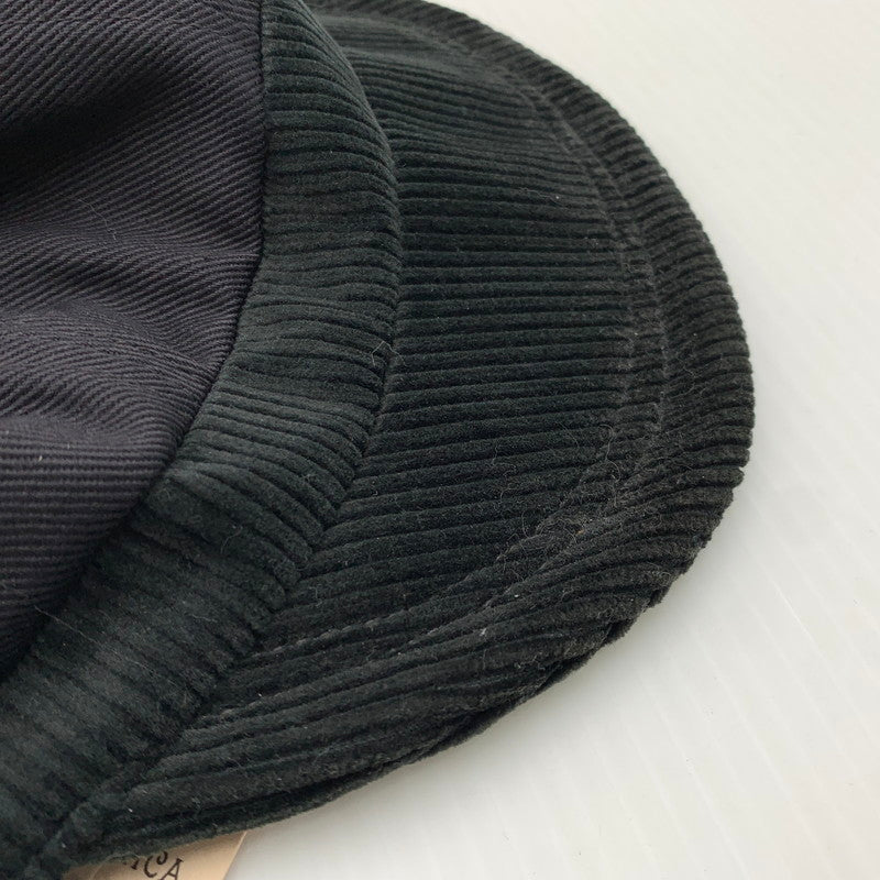 【中古品】【メンズ】 FREEWHEELERS UNION SPECIAL OVERALLS フリーホイーラーズ ユニオンスペシャルオーバーオールズ CASQUETTE HAT 2137001 キャスケット ハット 帽子 ヴィンテージモチーフ 185-261023-ko-06-teih サイズ：F カラー：ブラック表記 万代Net店