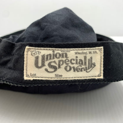 【中古品】【メンズ】 FREEWHEELERS UNION SPECIAL OVERALLS フリーホイーラーズ ユニオンスペシャルオーバーオールズ CASQUETTE HAT 2137001 キャスケット ハット 帽子 ヴィンテージモチーフ 185-261023-ko-06-teih サイズ：F カラー：ブラック表記 万代Net店