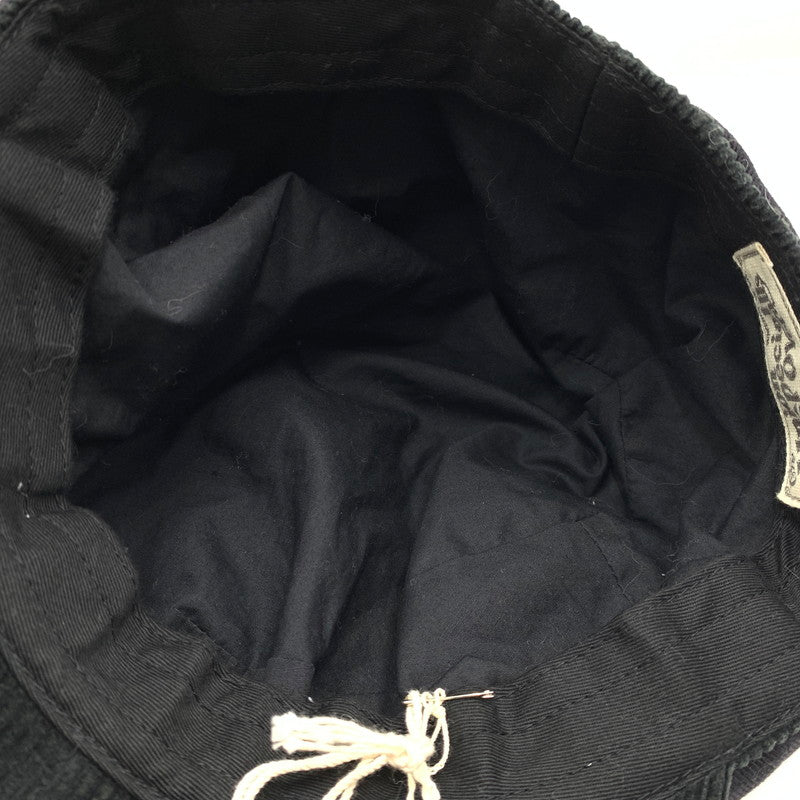 【中古品】【メンズ】 FREEWHEELERS UNION SPECIAL OVERALLS フリーホイーラーズ ユニオンスペシャルオーバーオールズ CASQUETTE HAT 2137001 キャスケット ハット 帽子 ヴィンテージモチーフ 185-261023-ko-06-teih サイズ：F カラー：ブラック表記 万代Net店
