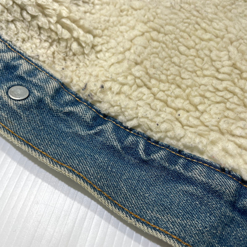 【中古品】【メンズ】 Levi's リーバイス 70～80's DENIM BOA JACKET VINTAGE 70～80年代 デニム ボア ジャケット アウター ヴィンテージ 145-261020-yo-10-teih サイズ：48 カラー：ライトブルー 万代Net店
