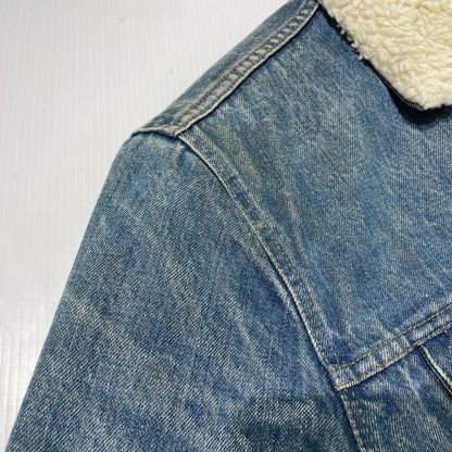 【中古品】【メンズ】 Levi's リーバイス 70～80's DENIM BOA JACKET VINTAGE 70～80年代 デニム ボア ジャケット アウター ヴィンテージ 145-261020-yo-10-teih サイズ：48 カラー：ライトブルー 万代Net店