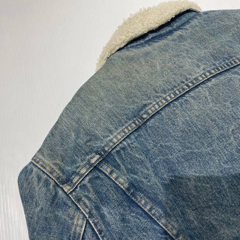 【中古品】【メンズ】 Levi's リーバイス 70～80's DENIM BOA JACKET VINTAGE 70～80年代 デニム ボア ジャケット アウター ヴィンテージ 145-261020-yo-10-teih サイズ：48 カラー：ライトブルー 万代Net店